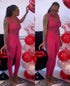 Corset Hot Pink Bodie Jumpsuit