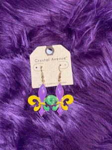 MG Fleur De Lis Earrings