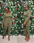 Olive Green Jay Jogger Set