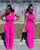 Hot Pink Val Jumpsuit