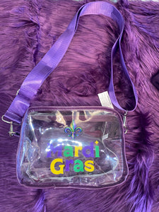 Clear MG crossbody