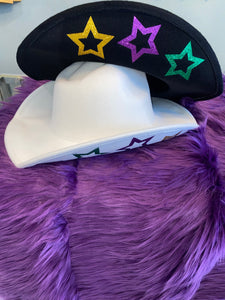 Black Mardi Cowgirl Hat