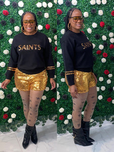 Saints Sweater (Black)