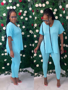 Baby Blue Comfy Set